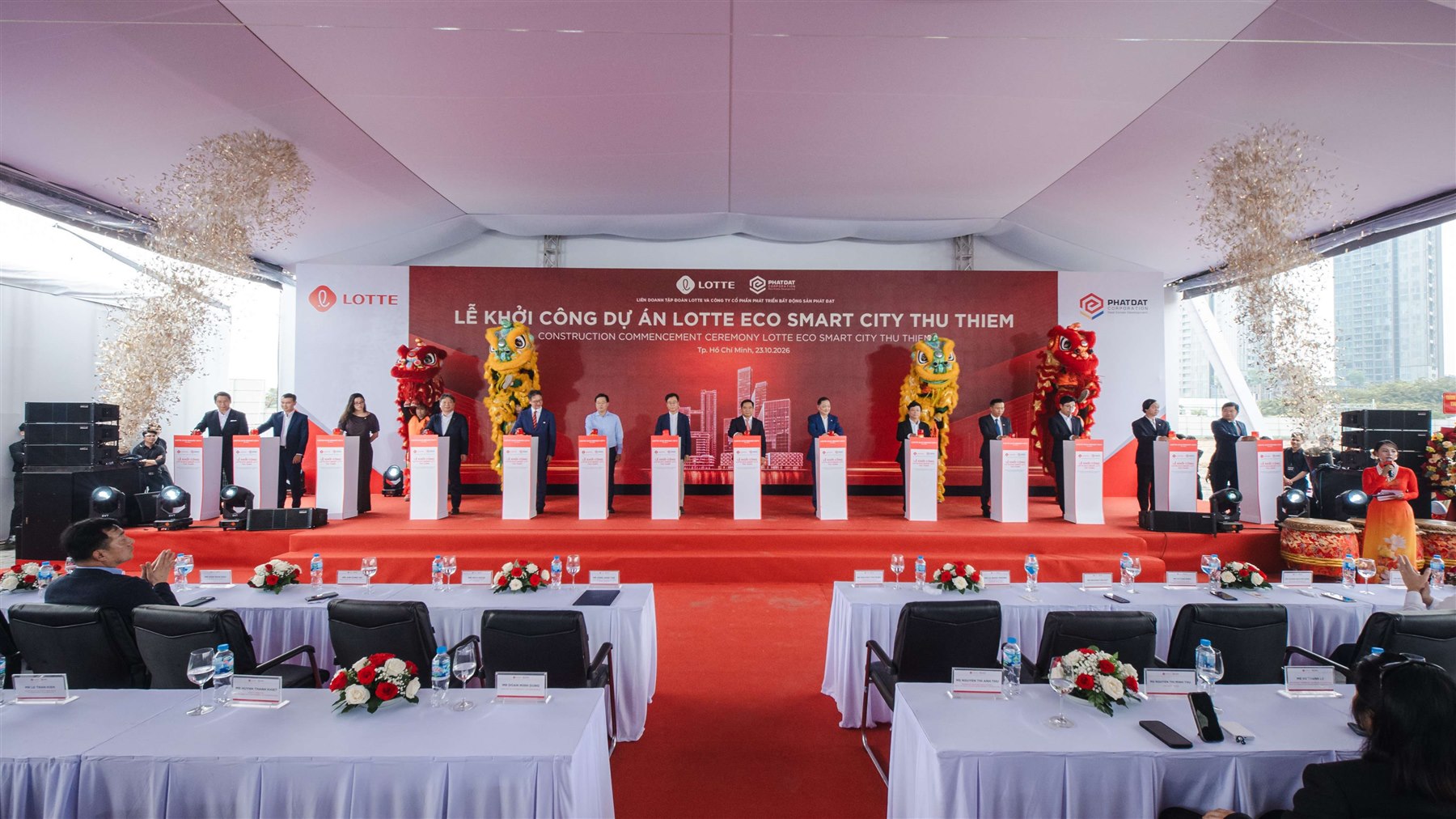 Ảnh lễ khởi công ngày 23/10/2026 — Phát Đạt