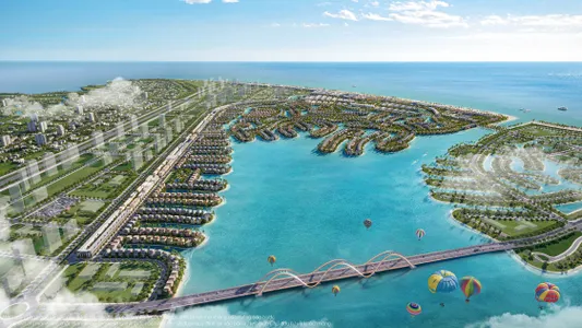 Phối cảnh tổng thể khu Vịnh Ngọc — Vinhomes Market